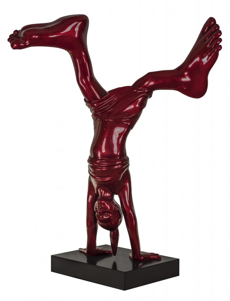 “La Nena”, sculpture by Idan Zareski