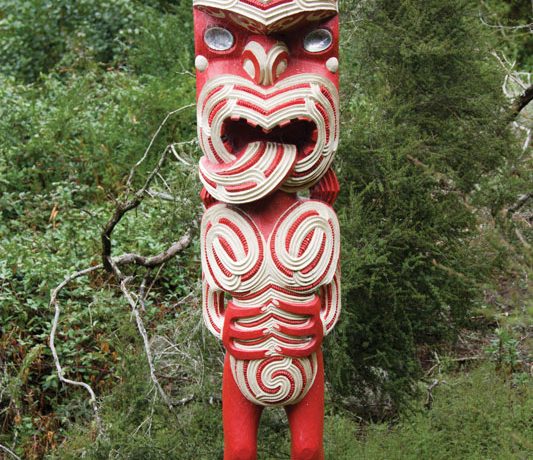 Maori Art Rotorua New Zealand
