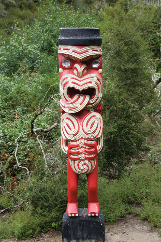 Maori Art Rotorua New Zealand