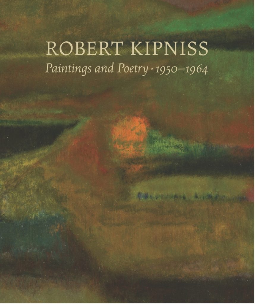 Photo courtesy of The Artist Book Foundation (Front cover of the Robert Kipniss: Paintings and Poetry, 1950–1964 book published by The Artist Book Foundation)